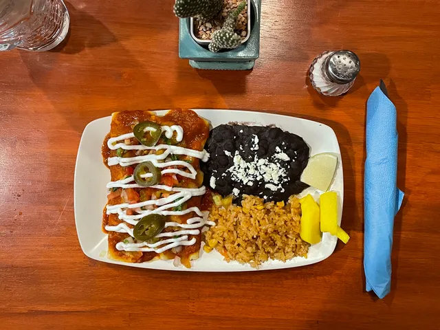 Chicken Enchiladas at La Casita Chiang Mai